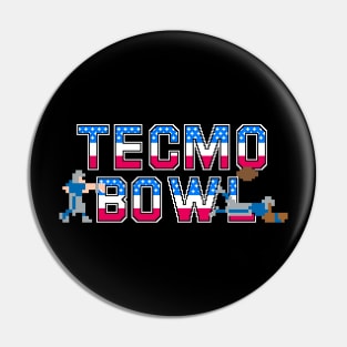 Tecmo Bowl - Detroit Pin