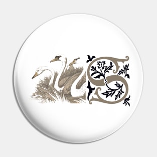 white swan Pin