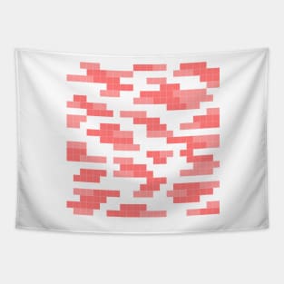 Pixel Coral Pattern Tapestry