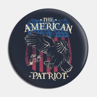 The american patriot Pin