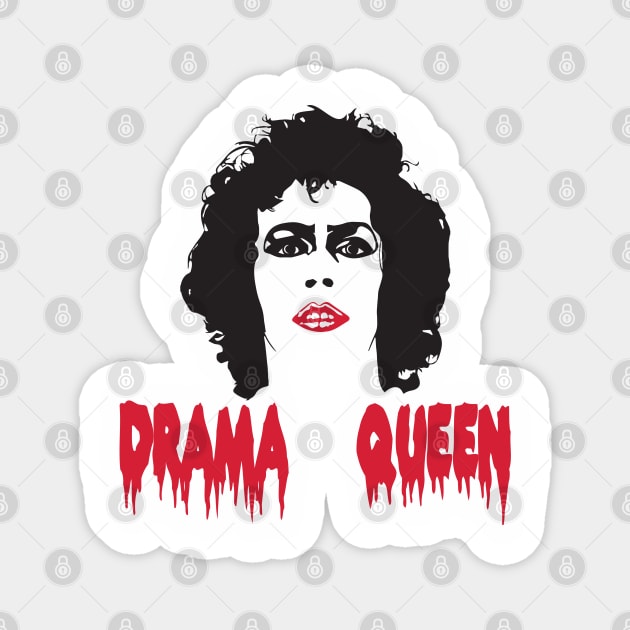 Drama Queen 2 Magnet by Spilled Ink