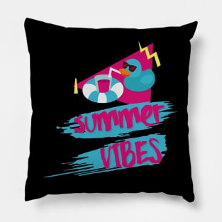 Vintage Summer Design | Retro Gift Ideas Pillow