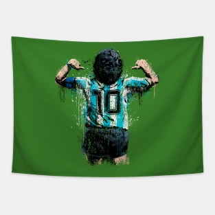 Maradona 10 Tapestry