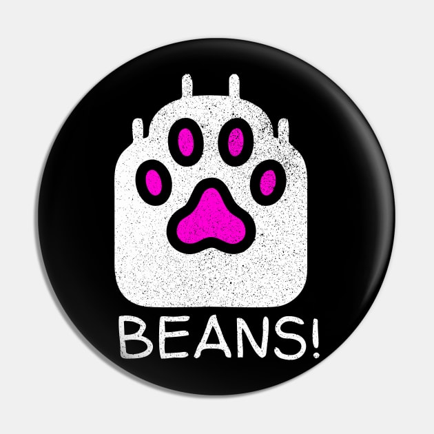 Kitty Toe Beans Pin by Muzehack