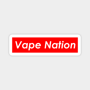 Vape Nation (Red) Magnet