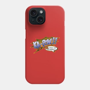 Ka-Pow!! Gold Phone Case