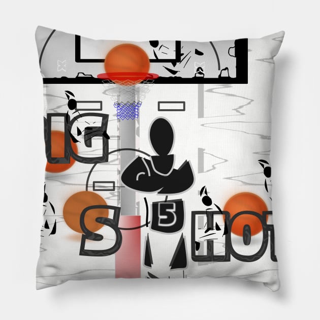 NBA Love Pillow by Zealjagan