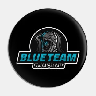 Blue Team | Hacker Design Pin