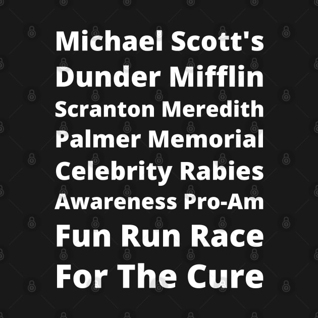 Michael Scott's Dunder Mifflin Fun Run by Santag