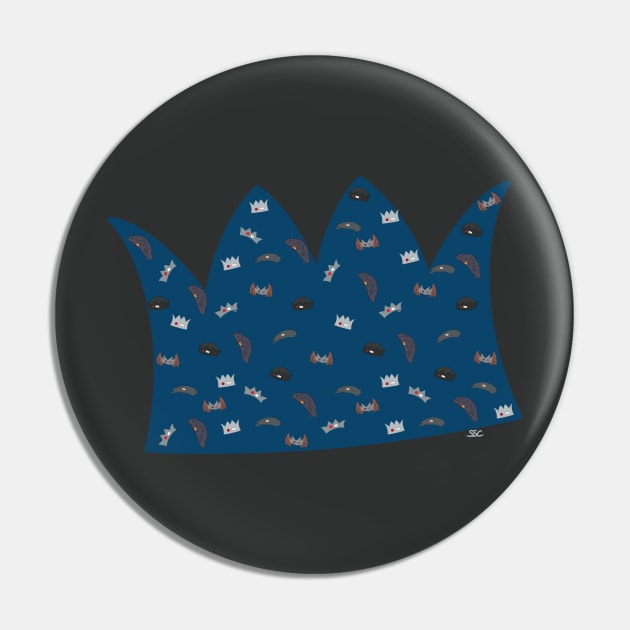 Jughead's Hat (Shape) Pin by SpectreSparkC