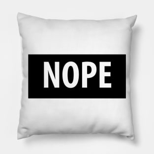 Nope Pillow