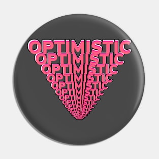 Optimistic pink Pin