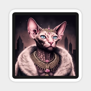 Sphynx Steals The City Magnet