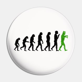 Funny Evolution Theory Humor Pin