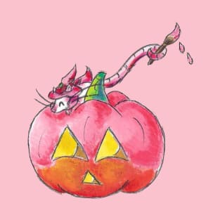 Pink Pumpkin Rat T-Shirt