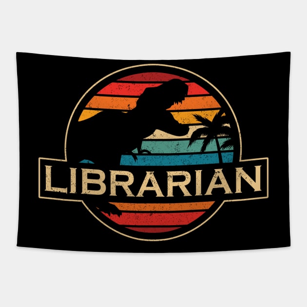 Librarian Dinosaur Tapestry by SusanFields