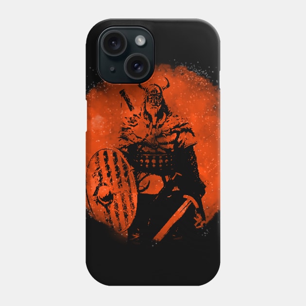 Viking Warrior Phone Case by nickbeta