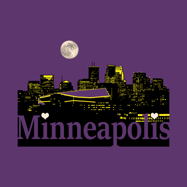 Minneapolis skyline by BogusPunkin Studios 