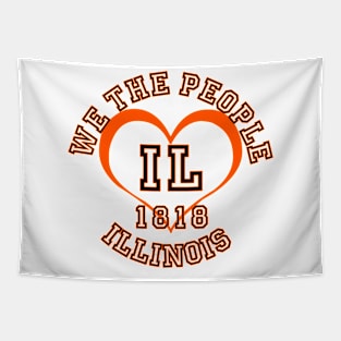 Show your Illinois pride: Illinois gifts and merchandise Tapestry