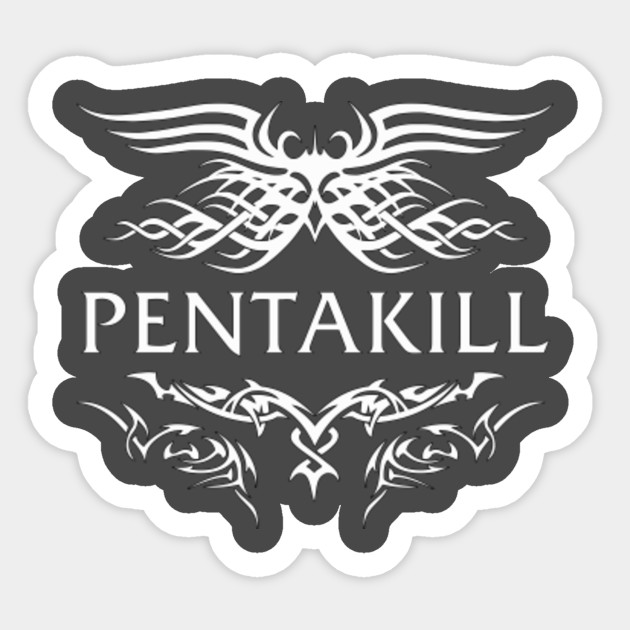 League of Legends PENTAKILL emblem - League Of Legends - Sticker ...