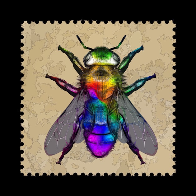 Bee Stamp by crunchysqueak