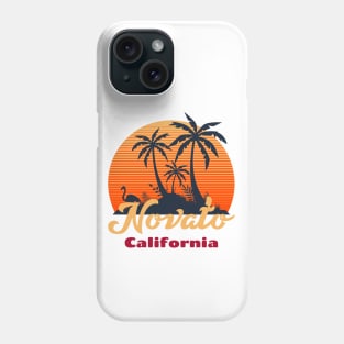 Retro Style Novato California Phone Case