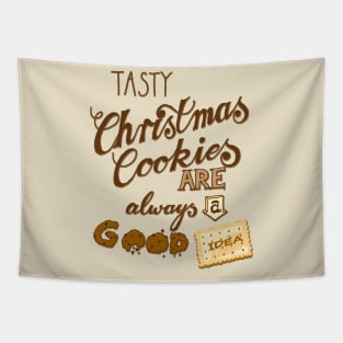 Tasty Christmas cookies Tapestry