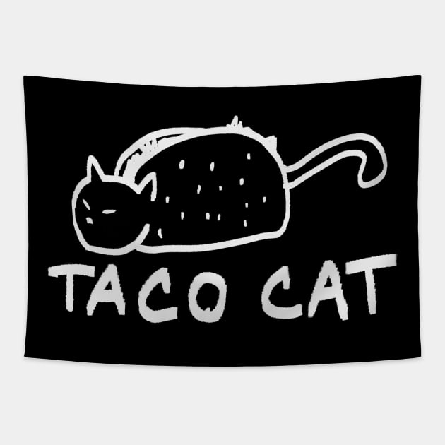 Inverted TacoCat Tapestry by mikepaget