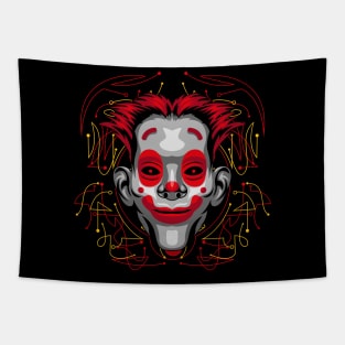 clown mask Tapestry