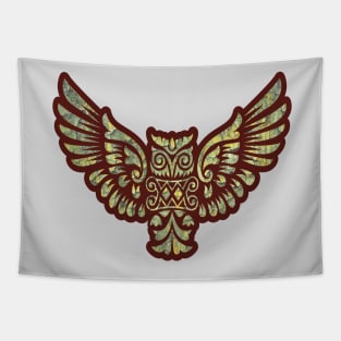 Owl decoration Tapestry