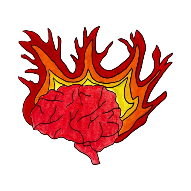 Brain on Fire by natees33