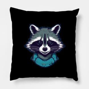 Rocket Raccon Pillow