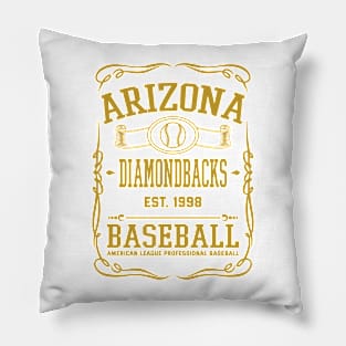 Vintage Diamondbacks American Baseball Pillow