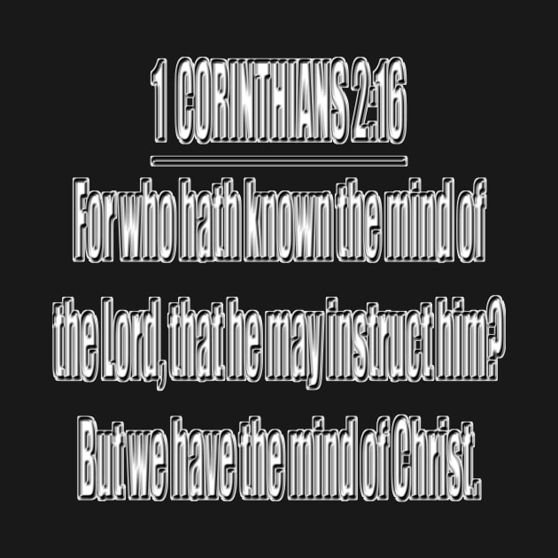 Bible Verse 1 Corinthians 2:16 by Holy Bible Verses