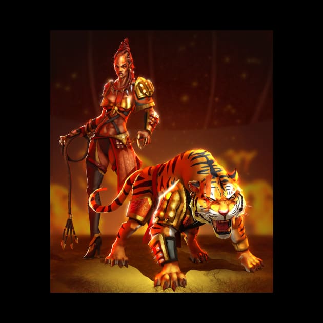 Tiger Warrior Collection - Tiger Version by Beckley Art