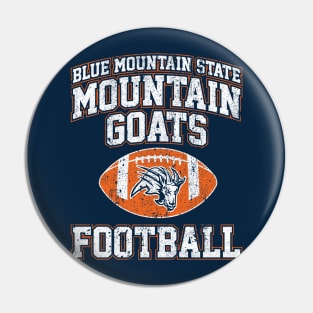 Blue Mountain State Mountain Goats Football Pin