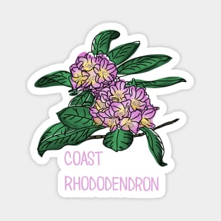 Coast Rhododendron Magnet