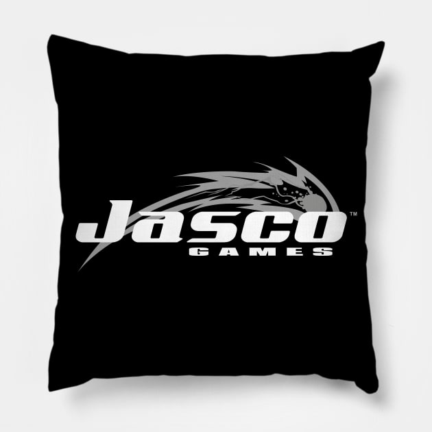 Jasco Games White Logo Pillow by JascoGames