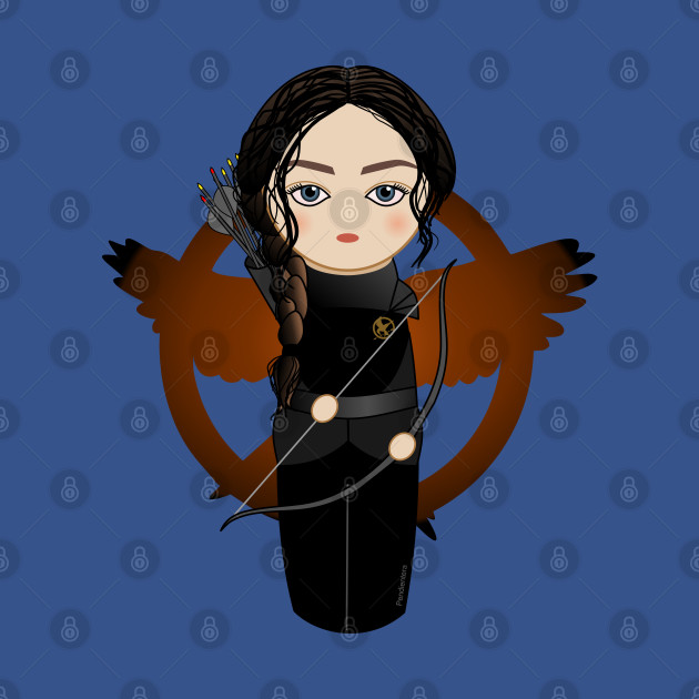 Discover Kokeshi Katniss - Hunger Games - T-Shirt