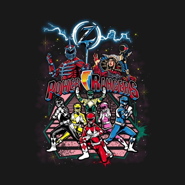 Power rangers by Roni Nucleart