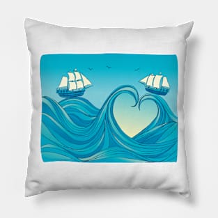 Sea of Love Pillow