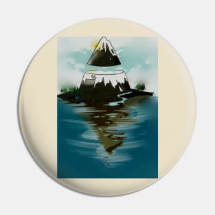 Flooded mountain Pin