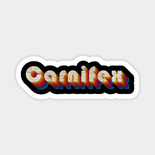 retro vintage Carnifex Magnet