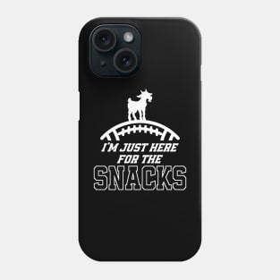 I'm Just Here For The Snacks Phone Case