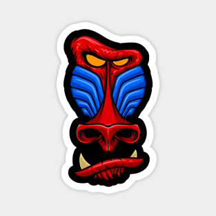 Mandrill Art Animal Monkey Gift Magnet