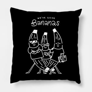 We've gone Bananas! Pillow