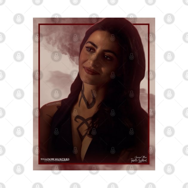 Isabelle 'Izzy' Lightwood - Season Three Poster - Shadowhunters by vickytoriaq