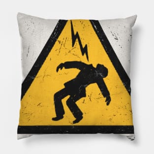 HIGH VOLTAGE Sticker Pillow