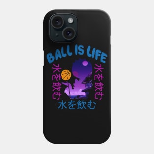 Ball Is Life - Rare Basketball Vaporwave Aesthetic Phone Case