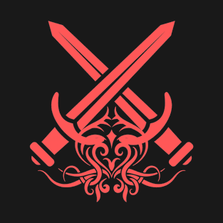 Warrior Sword Art Design T-Shirt